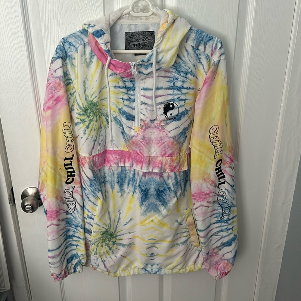 Tye-Dye wind breaker